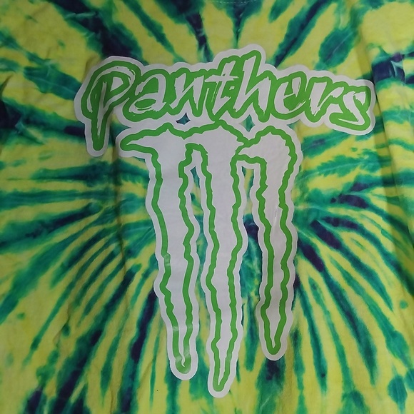Panthers Tie-dye T-shirt size S - Picture 2 of 4